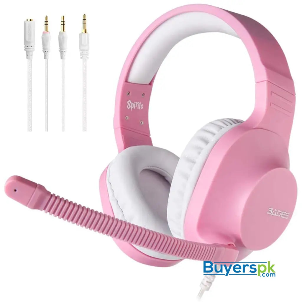 Sades Spirits Gaming Headset (angel Edition) Pink - Price in Pakistan Sades Spirits Gaming Headset (angel Edition) Pink - Price in Pakistan